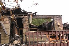 Photo: House fires are the most common disaster in the United States. To prevent house fires like this recent one in Allenstown, prepare a plan for your family, including the steps recommended by the American Red Cross.